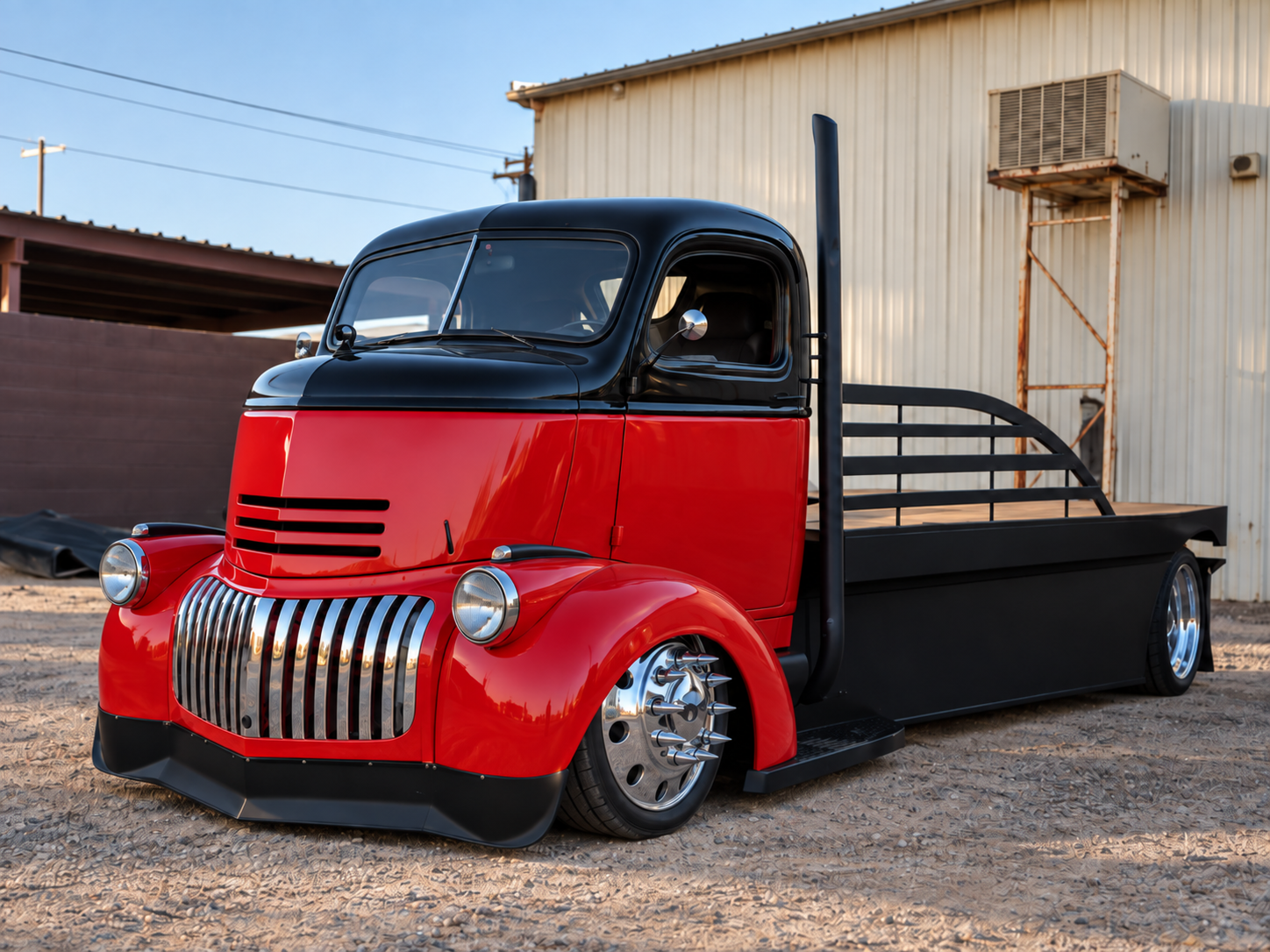 Custom COE Flatbed
