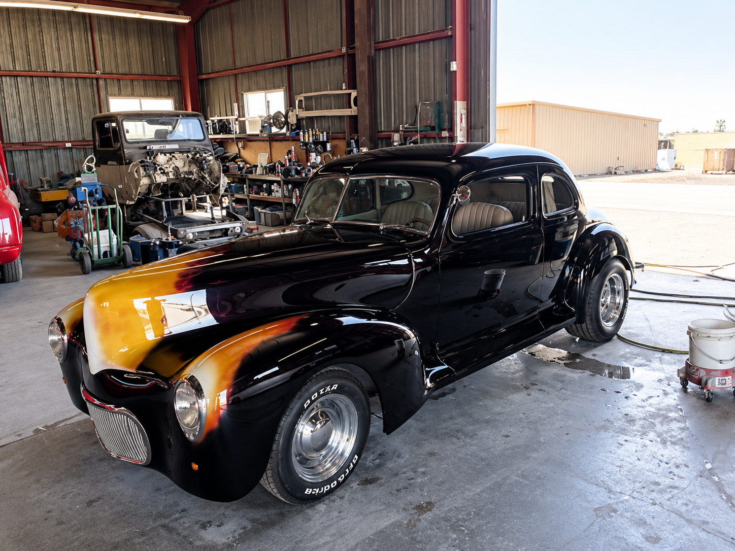 Flame-Paint Coupe